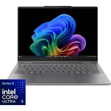 Lenovo - Yoga 7i 2-in-1 14" 2K OLED Touchscreen Laptop - Core Ultra 5 Processor 322 2026- 16GB Memory - 512GB SSD - Copilot+ PC - Luna Grey