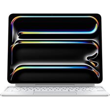 Apple iPad Magic Keyboard Case for iPad Pro 11-inch (M4 and M5), Great Typing Experience, Built-in Trackpad, Function Row, US English - White