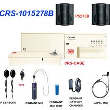 OWI Inc. CRS-1015278B Infrared Wireless Microphone & Speaker Package (Black)