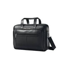 Samsonite Leather Checkpoint Friendly Case (Black)