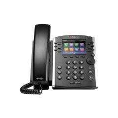 Polycom VVX 400 12-Line Desktop Phone with pwer Supply
