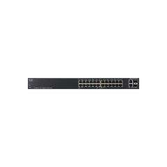 Cisco Systems SG200-26P 24-Port 10/100/1000, PoE, 2 Combo Mini-GBIC