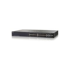 Cisco Systems SG500X-24 24-Port Gigabit with 4-Port 10-Gigabit Stackable Managed Switch