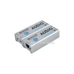 Gefen AUD-1000 Stereo Analog Bidirectional Audio Extender, Sender With Receiver - Transfers Signals Over Network Cables
