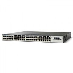 Cisco 3750X Series WS-C3750X-48PF-S 48 Ports Catalyst Switch with 740 Watt PoE