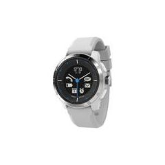 COGITO Cookoo 2 Sporty Chic Connected Watch (White and Silver)