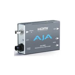 AJA HI5FIBER HD/SD-SDI Over Fiber To HDMI Video and Audio Mini-Converter