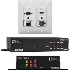 Top ponuda Aurora Multimedia 2 Input HDBaseT Wall Plate Bundle (White) - LaptopPlaza uvoz i distribucija laptopova, projektora i druge IT opreme
