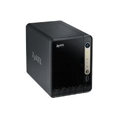 ZyXEL 2-Bay Power Media Server with Three USB 2.0 Ports for Select SATA Drives