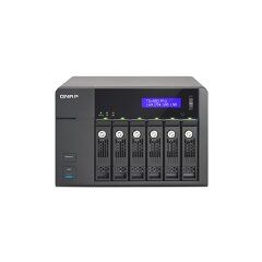 QNAP TS-653 Pro (8GB RAM version) 6-Bay Professional-grade NAS, Intel 2.0GHz Quad Core CPU with Media