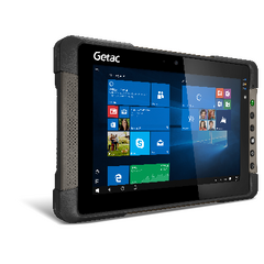 GETAC T800G2 - Atom x7-Z8750, 8.1in+Wcam, Win10 64+8GB, 64GB eMMC, SR LCD+Touch, 8M Rear Camera