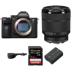 Sony Alpha a7R III Mirrorless Digital Camera with 28-70mm Lens, Grip Extension, and Accessories Kit