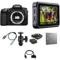 Canon EOS 90D DSLR Camera Cine Kit