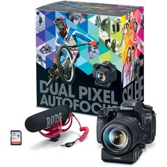 Canon EOS 80D DSLR Camera with 18-135mm Lens Video Creator Kit