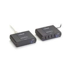 Black Box KVM-over-IP Switchable EXT RX - LAN, (4) USB A, (1) RJ45, 4-Port