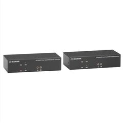 Black Box KVX KVM Extender over Fiber – 4K, Dual-Head, HDMI/Displayport