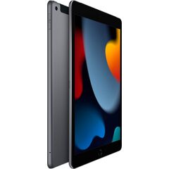 Apple - 10.2-Inch iPad (9th Generation) with Wi-Fi + Cellular - 256GB - Space Gray (Unlocked)