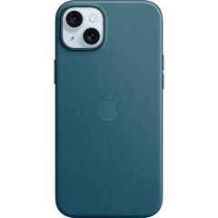 Apple - iPhone 15 Plus FineWoven Case with MagSafe - Pacific Blue