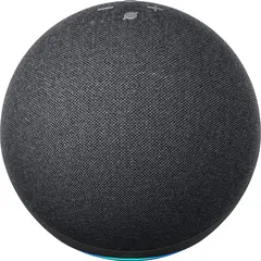 Amazon - Echo (4th Gen) With premium sound, smart home hub, and Alexa - Charcoal