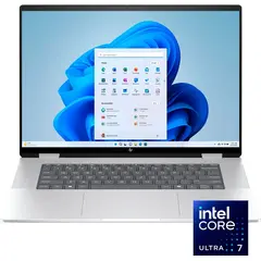 HP - Envy 2-in-1 16" 2K Touch-Screen Laptop - Intel Core Ultra 7 - 32GB Memory - 2TB SSD - Glacier Silver