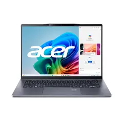 Top ponuda Acer - Swift Go 14 AI - Copilot+ PC - 14.5" IPS 2560 x 1600 120Hz – Snapdragon X Plus – 16GB Memory – 1TB SSD - Steel Gray - LaptopPlaza uvoz i distribucija laptopova, projektora i druge IT opreme