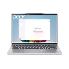 Acer - Swift 14 AI – 14" WUXGA Touch Laptop - Copilot+ PC – AMD Ryzen AI 9 365 – 16GB Memory – 1TB SSD – Pure Silver