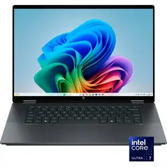 HP - OmniBook X Flip 2-in-1 - Copilot+ PC - 16" 2K Touch-Screen Laptop - Intel Core Ultra 7 - 32GB Memory - 2TB SSD - Eclipse Gray