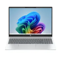 HP OmniBook 5 16 inch Laptop Next Gen AI PC 16-ag1000nr AMD Ryzen AI 5 340 16GB RAM 512GB SSD Win 11 Silver - Glacier silver aluminum