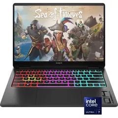 HP OMEN - Transcend 14" 120Hz 3K OLED Gaming Laptop - Intel Core Ultra 7-255H - 32GB Memory - NVIDIA GeForce RTX 5060 - 1TB SSD - Shadow Black