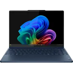 Lenovo - Yoga 9i 2-in-1 Aura Edition - Copilot+ PC - 14" 3K 120Hz OLED Touchscreen Laptop - Intel Core Ultra 7 258V - 32GB - 1TB - Cosmic Blue