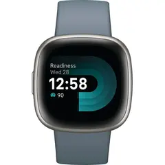 Fitbit - Versa 4 Fitness Smartwatch - Platinum - (2022), Color: Platinum