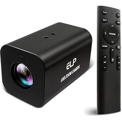 HDMI 12X Zoom USB Camera 4K Autofocus 60FPS High Speed Webcam USB HDMI Simultaneous Output PC Camera Manual Zoom Remote Control for TV Projector Video Conferencing Church Streaming