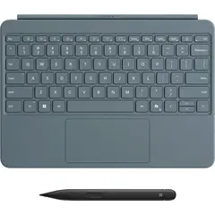 Microsoft - Surface Pro 12" Keyboard for Pro 12" with Slim Pen - Ocean, Color: Ocean