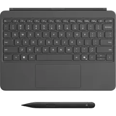 Microsoft - Surface Pro 12" Keyboard for Pro 12" with Slim Pen - Slate, Color: Slate