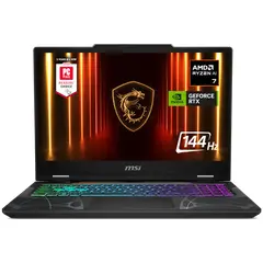 MSI - Cyborg A15 AI 15" 144Hz FHD Gaming Laptop - AMD R7-260 - NVIDIA GeForce RTX 5060 - 16GB Memory - 1TB SSD - Translucent Black