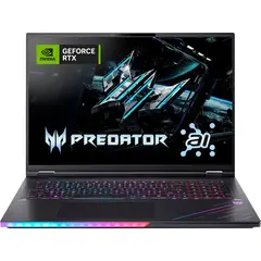 Acer - Predator Helios 18 AI - 18" 250Hz Gaming Laptop - 2560 x 1600 -Intel Core Ultra 9 - NVIDIA GeForce RTX 5080 &ndash; 32GB &ndash; 1TB - Abyssal Black