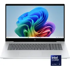 HP - OmniBook X - Copilot+ PC - 17" Full HD Touch-Screen Laptop - Intel Core Ultra 9 - 32GB Memory - 2TB SSD - Glacier Silver