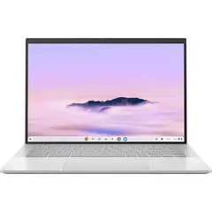 ASUS - ExpertBook CX54 14" 2K Chromebook Plus Laptop with Google AI - Intel Core Ultra 5 - 16GB Memory - 256GB SSD - Fog Silver