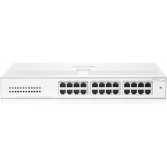 HPE Networking Instant On Switch Series 1430 24-Port Gb Unmanaged Layer 2 Ethernet Switch | 24x 1G | Fan-Less | US Cord (R8R49A#ABA), Model: 24G