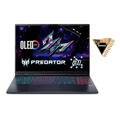 Acer - Predator Helios Neo 16S AI Gaming Laptop - 16" OLED 240Hz - Intel Core Ultra 9 - NVIDIA GeForce RTX 5060 &ndash; 16GB &ndash; 1TB - Obsidian Black