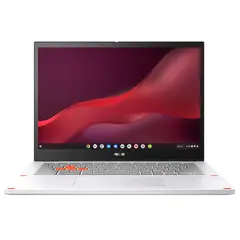 ASUS - Chromebook Vibe CX34 Flip 14" FHD Touch Chromebook Laptop - Intel Core i5 with 8GB Memory - 256GB SSD - Pearl White