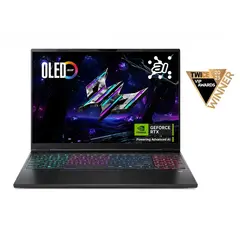 Acer - Predator Helios Neo 16S AI Gaming Laptop - 16" OLED 240Hz - Intel Core Ultra 9 - NVIDIA GeForce RTX 5070Ti &ndash; 32GB &ndash; 1TB - Obsidian Black