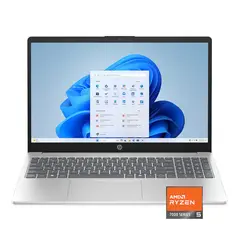 HP - 15.6" Full HD Touch-Screen Laptop - AMD Ryzen 5 - 8GB Memory - 512GB SSD - Natural Silver