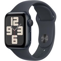 Apple Watch SE (2nd Gen) [GPS 44mm] Smartwatch with Midnight Aluminum Case with Midnight Sport Band M/L. Fitness and Sleep Trackers, Crash Detection, Heart Rate Monitor, Retina Display, Velicina sata: 44mm Case + Medium/Large band, Color: Midnight Aluminum Case with Midnight Sport Band