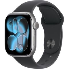 Apple Watch Series 11 [GPS 42mm] Smartwatch with Space Gray Aluminum Case with Black Sport Band - S/M. Sleep Score, Fitness Tracker, Health Monitoring, Always-On Display, Water Resistant MEQW4RK/A, Velicina sata: 42mm case + Small/Medium band, Color: Space Gray Aluminum Case w/ Black Sport Band