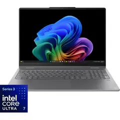 Lenovo - Yoga 7i 2-in-1 16" 2K OLED Touchscreen Laptop - Intel Core Ultra 7 355 2026 - 24GB Memory - 512GB Storage - Luna Grey