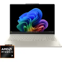 Lenovo - Yoga 7a 2-in-1 16" 2K OLED Touchscreen Laptop - AMD Ryzen AI 7 445 2026 - 24G Memory - 512GB SSD - Copilot+ PC - Seashell