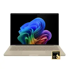 ASUS - Zenbook A14 14&rdquo; OLED 2K Display - Snapdragon X2 Elite 2026 - 16GB Memory - 512GB Storage - Copilot+ PC - Zabriskie Beige