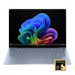 HP - OmniBook Ultra 14" 3K OLED Touchscreen Laptop - Snapdragon X2 Elite - 32GB Memory - 1TB SSD - Copilot+ PC - Stone Blue