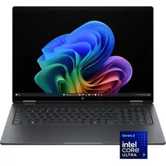 HP - OmniBook X Flip 2-in-1 - 16" 3K OLED Touchscreen Laptop - Intel Core Ultra 9 (2026) - 32GB Memory - 1TB SSD - Copilot+ - Eclipse Gray